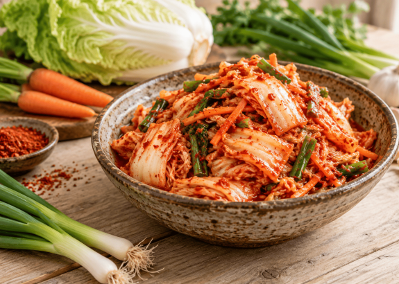 Domáce kimchi zo slovenskej zeleniny