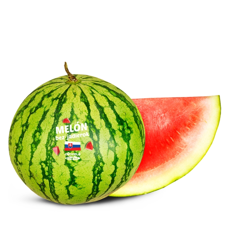 Melón s nízkym počtom jadierok